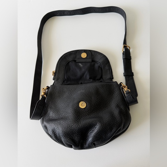 Marc Jacobs Black Leather Crossbody Bag - Picture 3 of 7